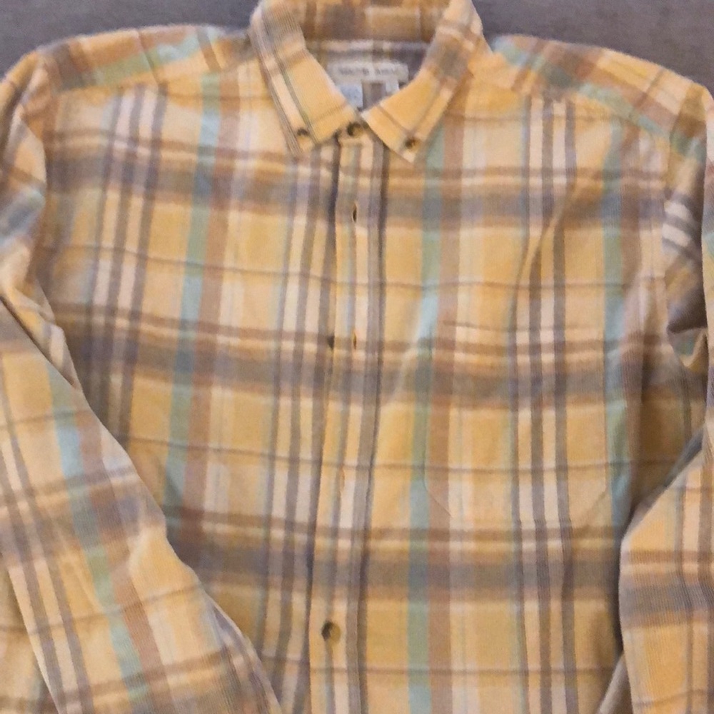 Men’s LS Soft Cord Button Down